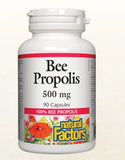 BEE PROPOLIS 500 MG (NATURAL FACTORS)
