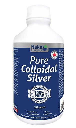 COLLOIDAL SILVER 10PPM BY NAKA